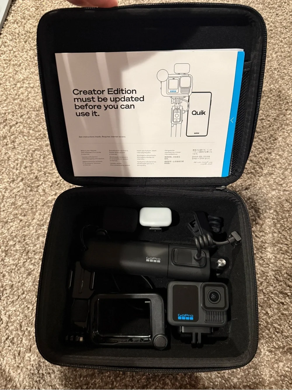GoPro Hero 13 Content Creator Kit in Black